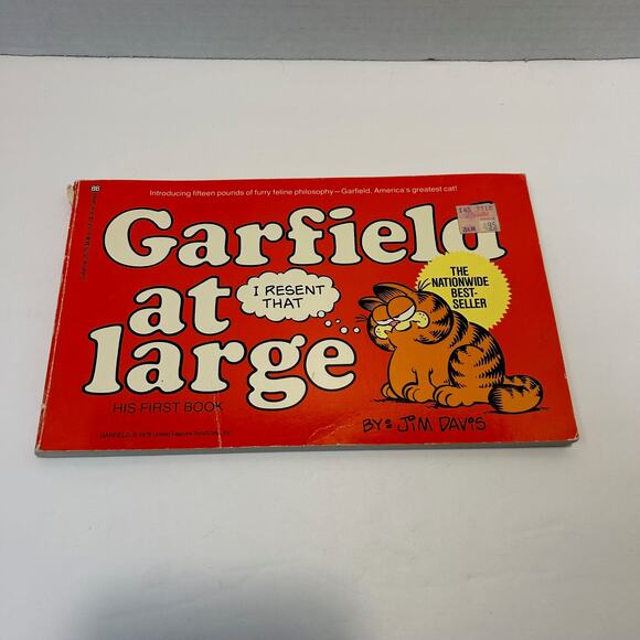 Vintage Garfield & Marmaduke Comic Strip Books Lot of 5 - Picture 4 of 13
